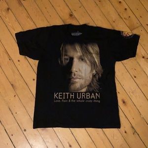 Keith Urban tour t-shirt